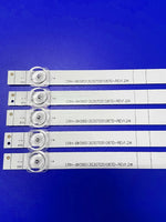 bande led blanche ligne droite moderne adhésif connecteurs 1100mm opaques 12v led special éclairage