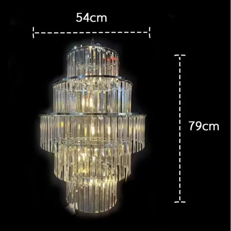 lustre transparent argenté prismatique moderne mariage boules cristal chaines decoration