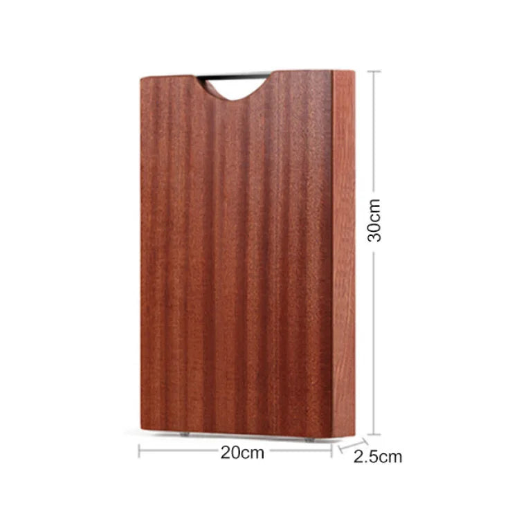 planches découper bois marron foncé traditionnel grain naturel anti moisissure respectueux environnement poignée métal