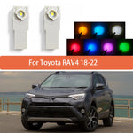 paire ampoules led blanches éclairage intérieur voiture connecteur câble toyota