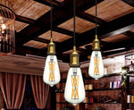 ampoule led filament dorée transparente vintage 12w 16w 220v blanc chaud dimmable e27