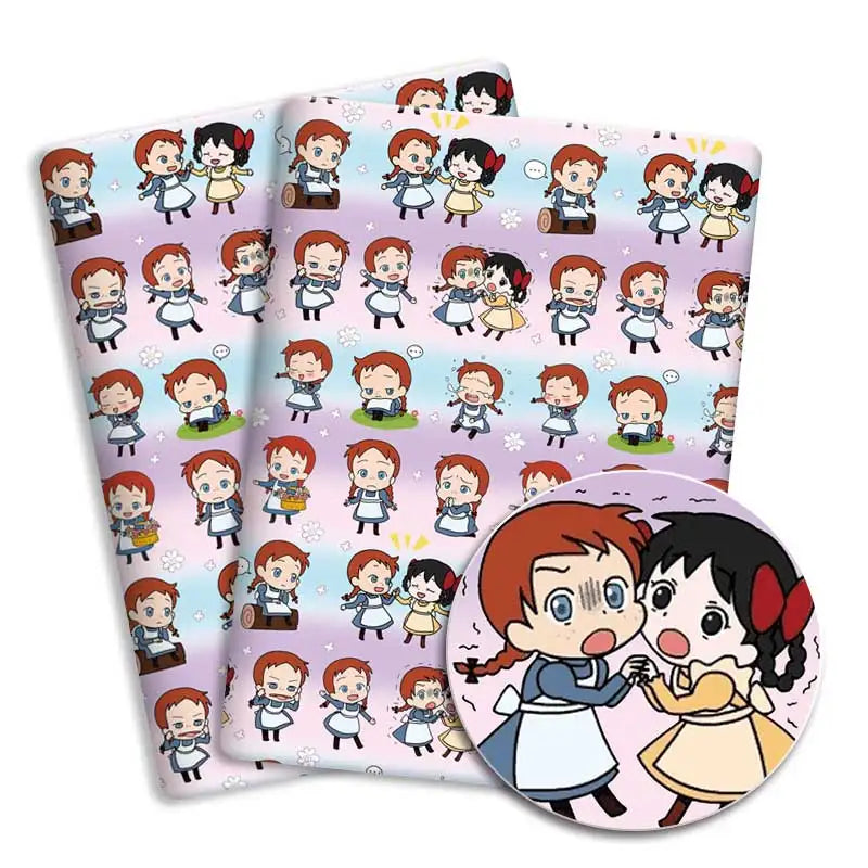 coasters imprimés dessins animés personnages floraux multicolores résistants abrasion 140x50cm