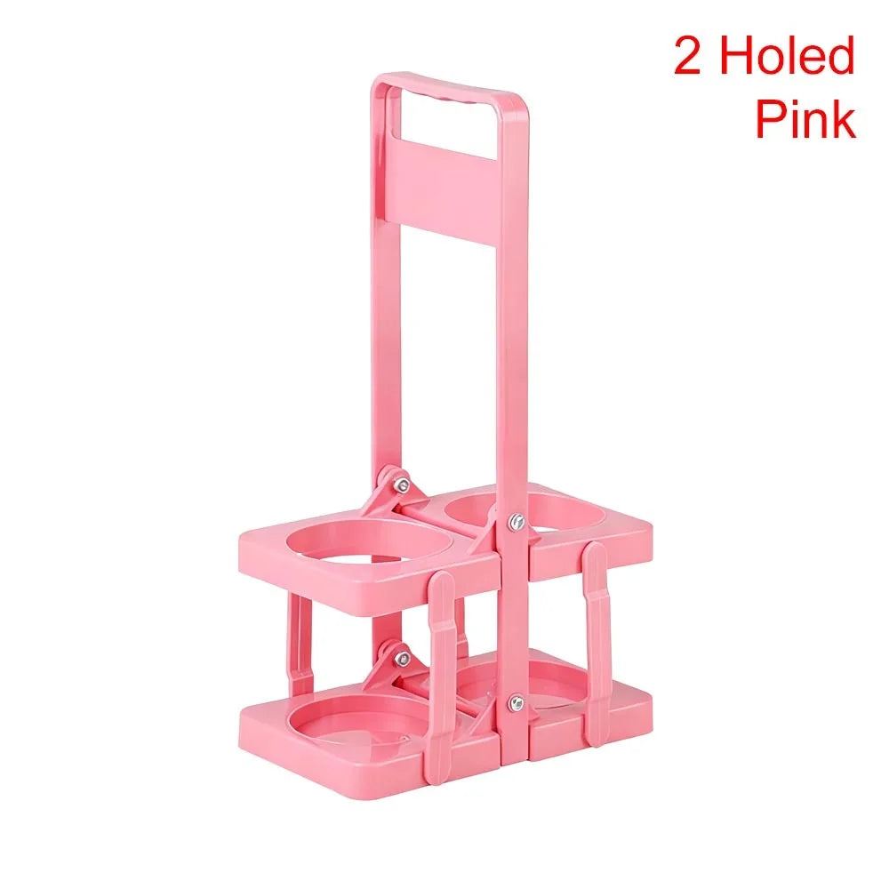 porte verres pliables multifonctions modernes compartiments verres noir rouge vert bleu rose jaune violet