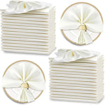 serviettes table satin rouge modernes 12 pièces cuisine mariage fêtes