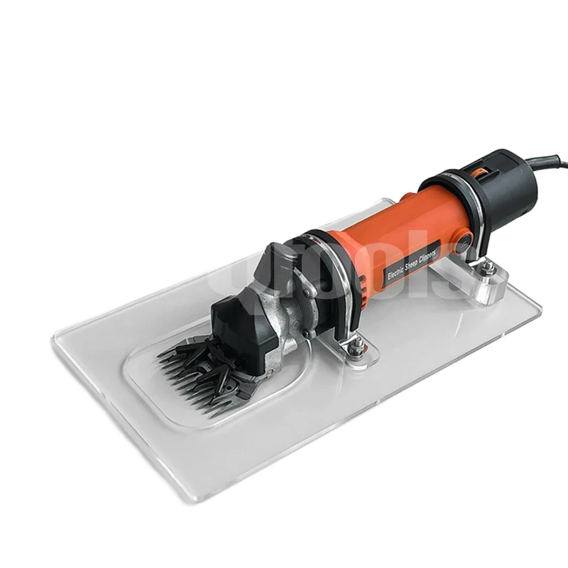 scie électrique tapis coupe guide orange noir clips pragmatiqueoutil brodeur