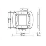 puce led infrarouge haute puissance vision nocturne 850nm 940nm 730nm caméra surveillance