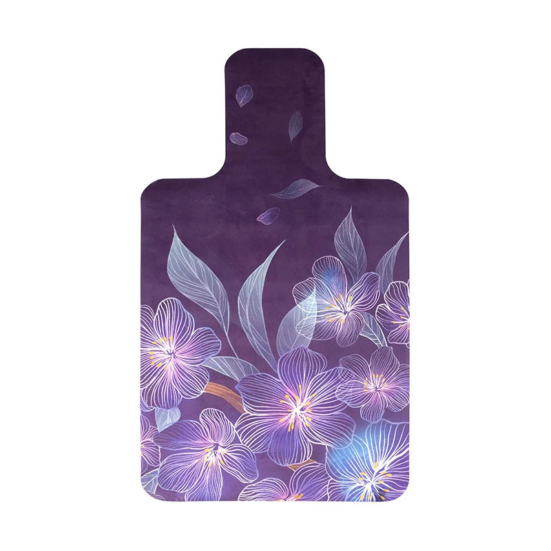 tapis yoga noir sans motif caoutchouc naturel minimaliste antidérapant opaquet yujinut fitness