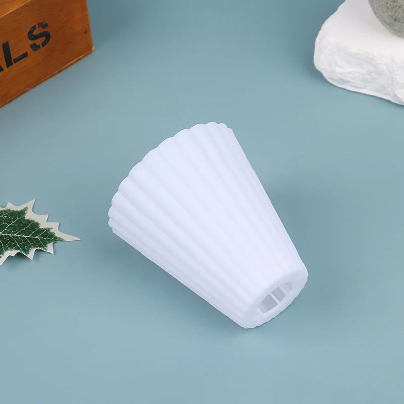 abat jour blanc rayures horizontales classique camping lampe extérieur led opacité fixation invisible