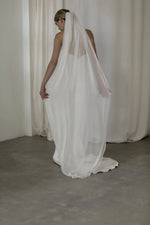 voile mariée blanc classique transparent simple femme polyester adulte monocouche
