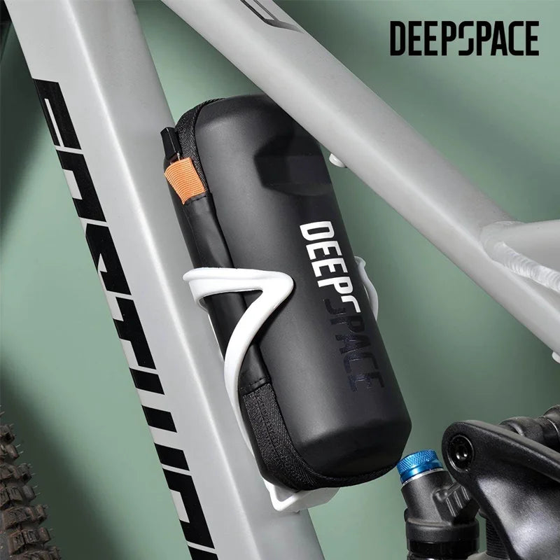 sac rangement outils vélo réparation tube chambre air démonte pneu multifonction noir orangecyclisme utilitaireextérieur