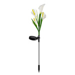 bouquet tulipes artificielles fleurs rouge rose jaune clips solaires extérieur moderne