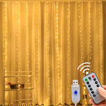 guirlande lumineuse led blanc chaud points lumineux réguliers moderne clips télécommande câble usb vacances