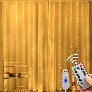 guirlande lumineuse led blanc chaud points lumineux réguliers moderne clips télécommande câble usb vacances