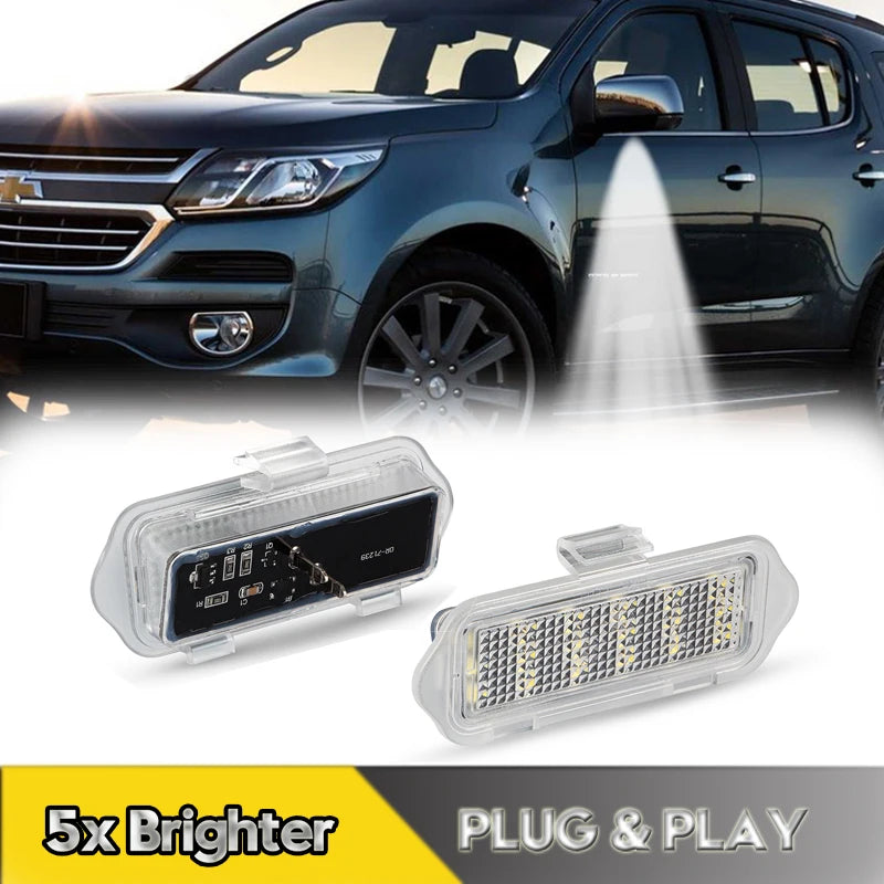 lampe led voiture transparente clips moderne câble connecteur puissance 18smd plug play