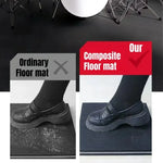 tapis absorption chocs isolation sonore texture granulée moderne noir 5cm épais