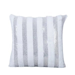 housse coussin géométrique doré moderne 100 polyester 30x50 45x45 blanc or décoration chambre voiture