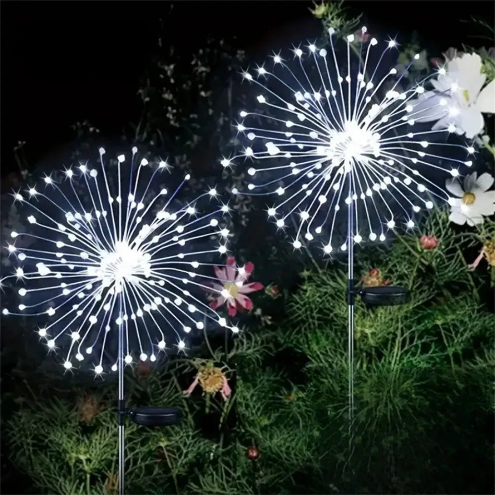 lumière solaire décorative étoile multicolore moderne ip65 led extérieure blanc interrupteur tactileextérieur