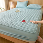 protège matelas imperméable antibactérien antiacariens quilté blanc rose gris beige moderne adhésif