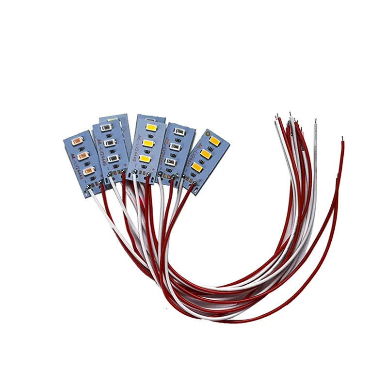 source lumineuse led bleu jaune rouge violet blanc chaud moderne diodes intégrées cable connexion
