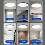lampe led moderne blanc 23cm 30cm 36cm opaque surface flux lumineux