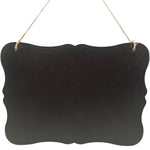 tableau noir classique bois fixations 17cm 23cm écriture craie magasin bar coiffeur