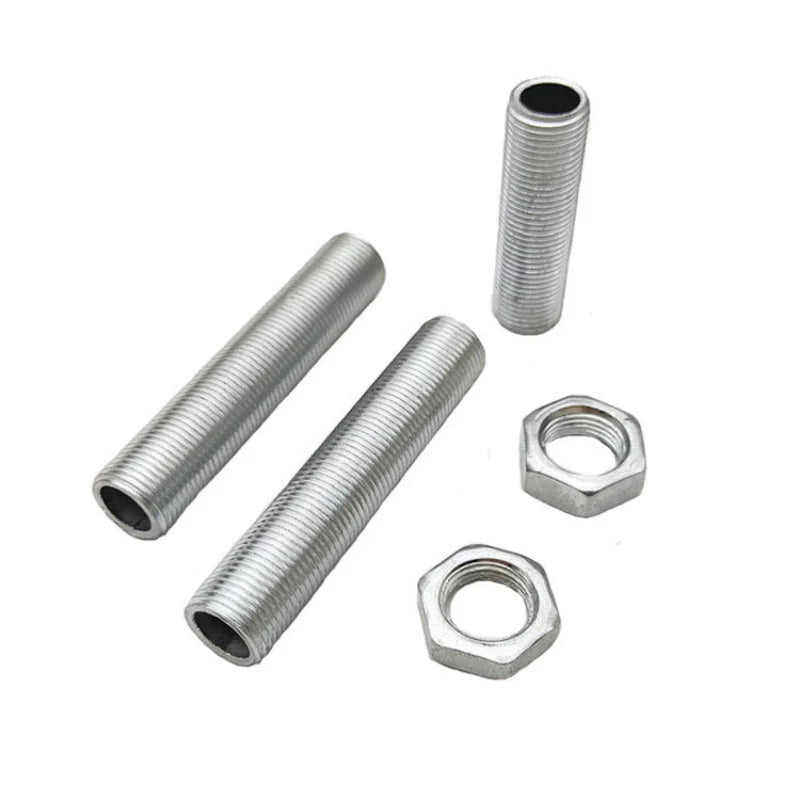 vis filetées argentées filetage régulier industriel 10 pièces M10 10mm 15mm 20mm 25mm 30mm