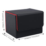 Boîte de rangement cartes couleur noire