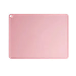 tapis imperméable silicone gris rose bleu clair lisse moderne chiens bol