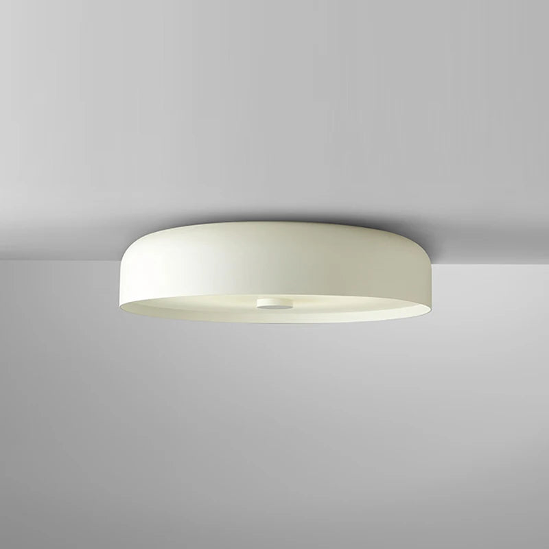 plafonnier moderne minimaliste blanc noir marron adhésif mat opacité éclairage salon chambre Küche