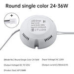 driver led alimentation transformateur éclairage 8w 12w 18w 24w 36w blanc moderne 24v 82v