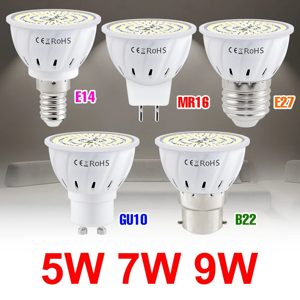 ampoules led e14 e27 gu10 b22 blanc modernes circulaires points lumineux opaques 250 499