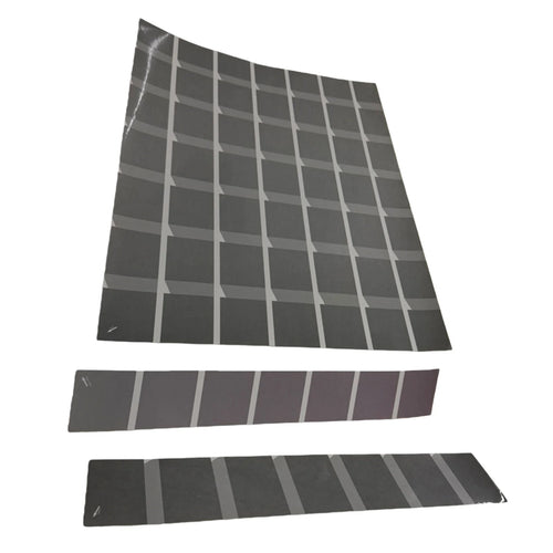 décoration murale 3d cube labyrinthe moderne adhésif gris noir illusion optique