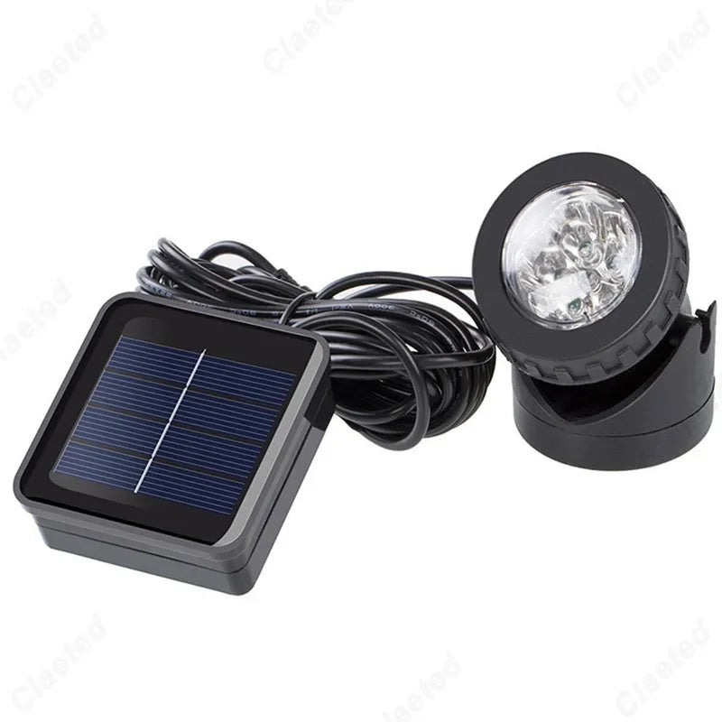 projecteur solaire led noir moderne autonome ip65 abspathente decoextérieur