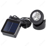 projecteur solaire led noir moderne autonome ip65 abspathente decoextérieur