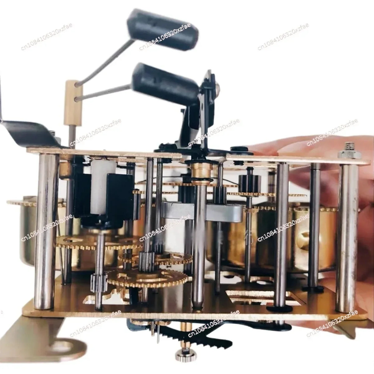 Horloge cuivre massif remontage manuel