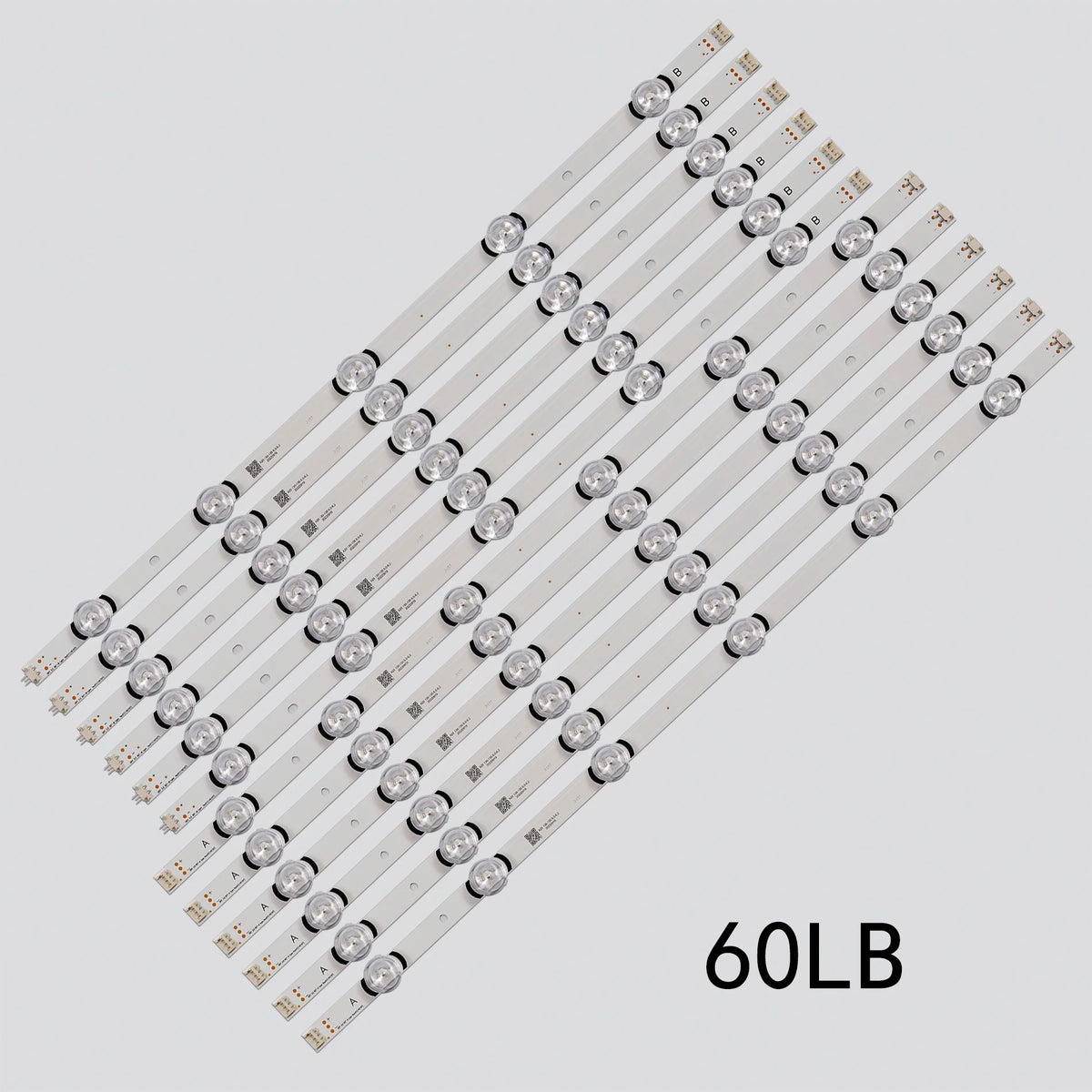 bande lumineuse led blanc ronde transparente moderne connecteurs yeuxiaux