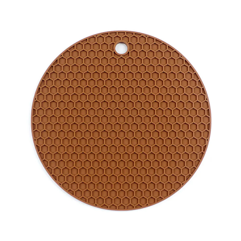 coussin protection silicone moderne orange vert bleu rose nid d'abeille antidérapant poignées