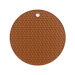 coussin protection silicone moderne orange vert bleu rose nid d'abeille antidérapant poignées