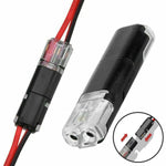 connecteurs câble noir transparent rondelles métalliques pratique led 20pcs 30pcs 40pcs 50pcs