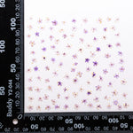 fleurs séchées naturelles bleu vert orange rose violet jaunes fleurs simples décoration diy bijoux