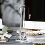 vases modernes transparents simples maison mariage 3pcs grande moyenne petite
