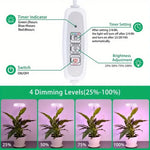 lampe led plante réglable hauteur blanc moderne piquet câble usb contrôle multi fonction 8h