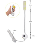 lampe machine coudre led aimant blanc moderne interrupteur câble flexible travail