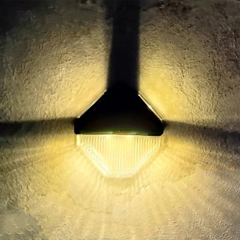 lampe solaire gouttière blanc moderne clips panneau solaire led interrupteurextérieur 2492000lm