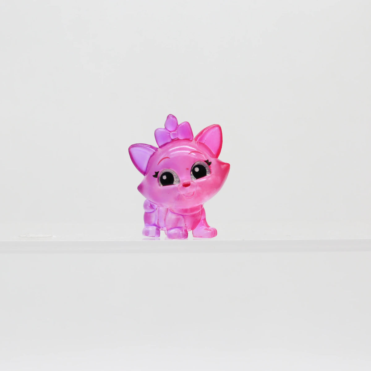figurines animales transparentes couleur cartoon collectionnable occasionnellement défauts variées dimensions echangibles