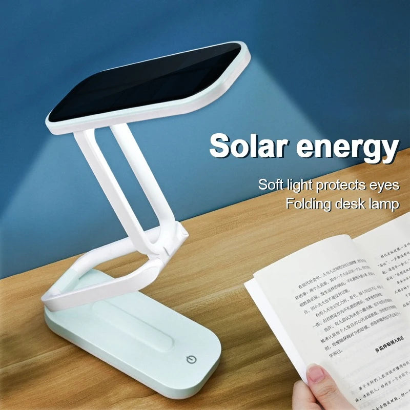 lampe pliable moderne rechargeable usb blanc mat intérieur nuit adjustable led