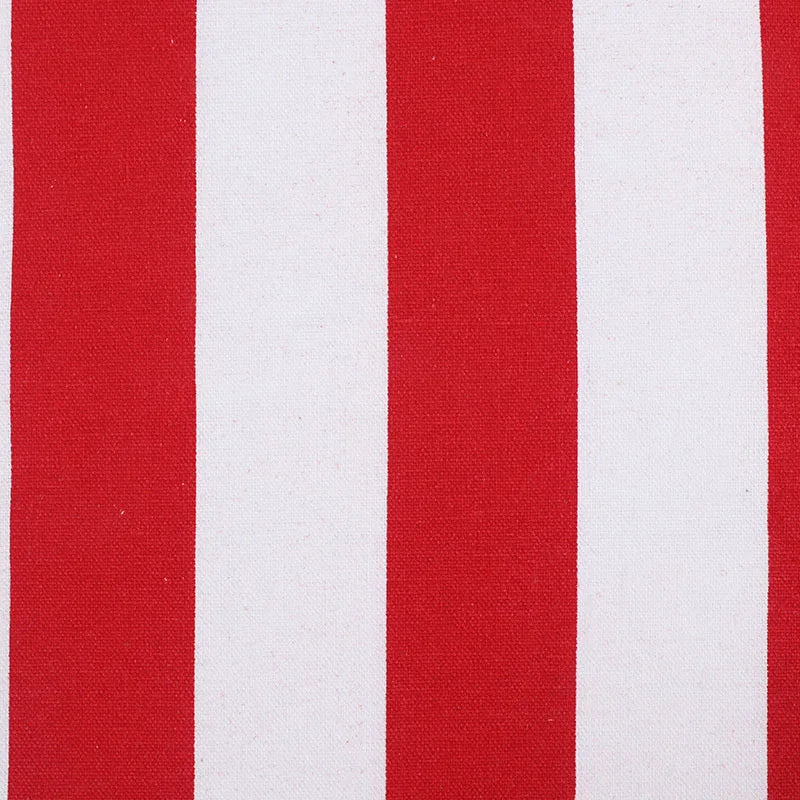 tissu toile rayures orange rouge bleu moderne serviettes table résistant abrasi