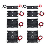 support batteries aa vis fixations boites rangement cables cuivre noir pragmatique multifonctionalité slots