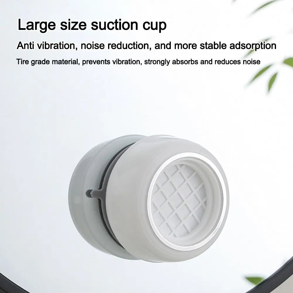 supports machine laver moderne vert blanc antivibration suction rondements grilles matière plastique