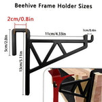 supports cadre d'apiculture vert noir clips multifonctionnels outils d'apiculture couteau grille fixations rapides